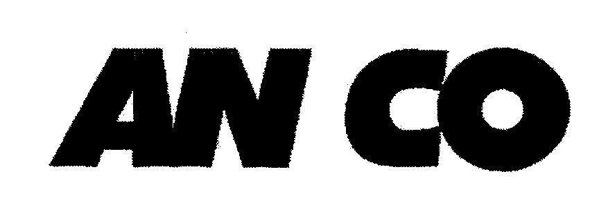 Mẫu nhãn hiệu AN CO