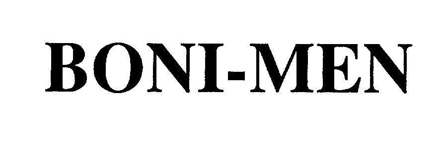 Mẫu nhãn hiệu BONI-MEN