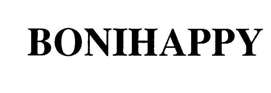 Mẫu nhãn hiệu BONIHAPPY