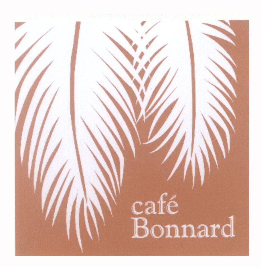 Mẫu nhãn hiệu café Bonnard