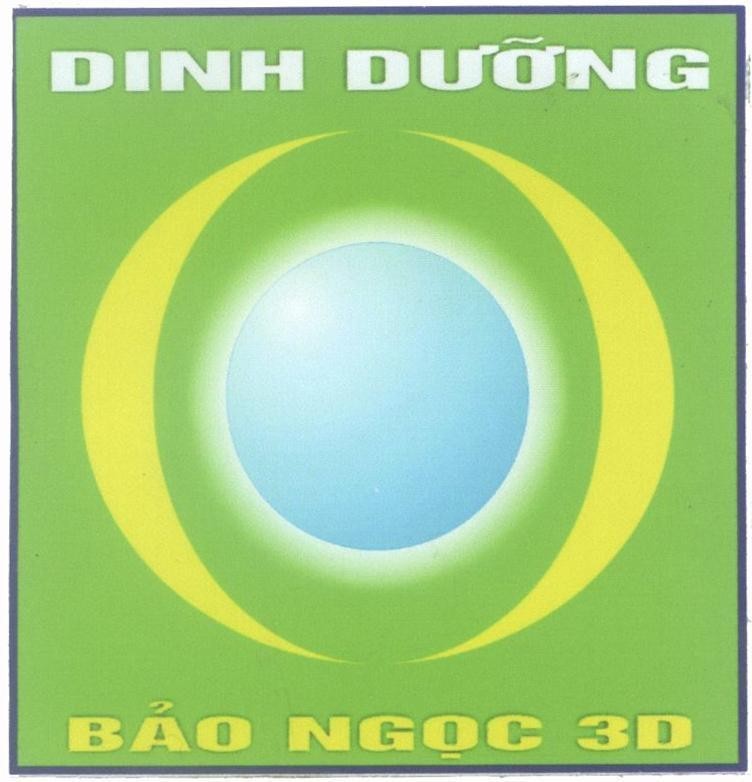 Mẫu nhãn hiệu Dinh Dưỡng Bảo Ngọc 3D