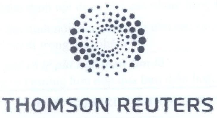 Mẫu nhãn hiệu THOMSON REUTERS