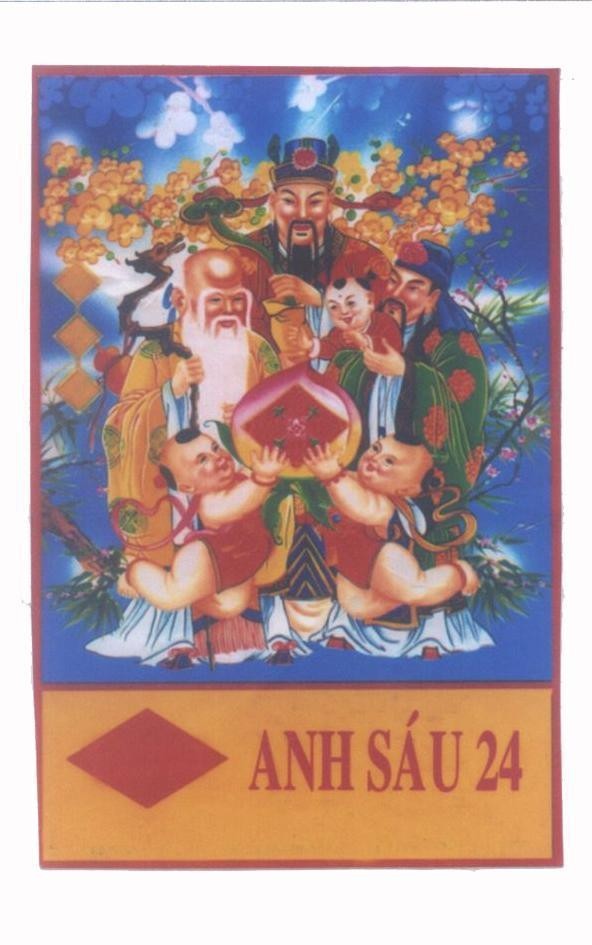 Mẫu nhãn hiệu Anh Sáu 24