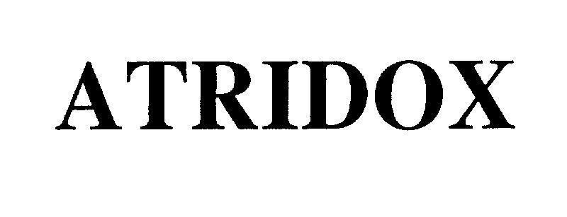 Mẫu nhãn hiệu ATRIDOX