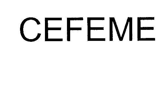 Mẫu nhãn hiệu CEFEME