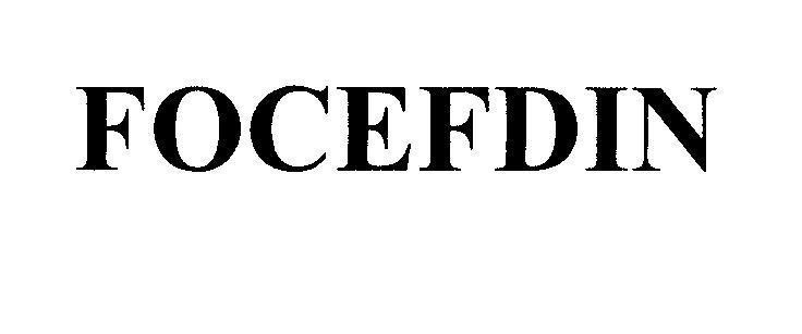 Mẫu nhãn hiệu FOCEFDIN