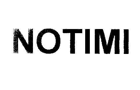 Mẫu nhãn hiệu NOTIMI