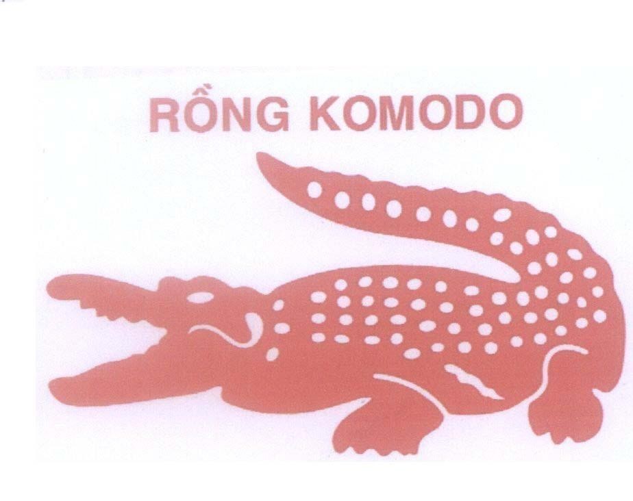 Mẫu nhãn hiệu Rồng KOMODO