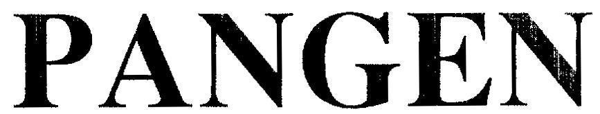 Mẫu nhãn hiệu PANGEN
