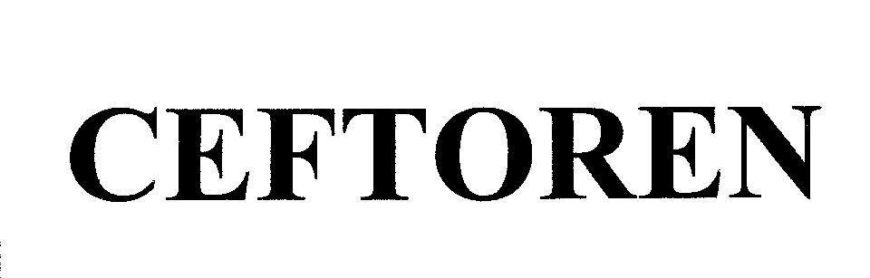 Mẫu nhãn hiệu CEFTOREN