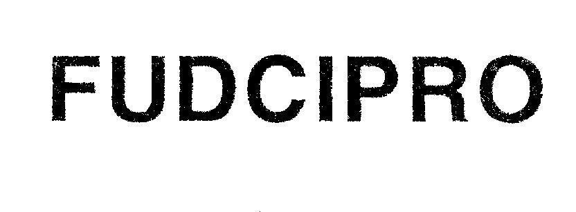 Mẫu nhãn hiệu FUDCIPRO