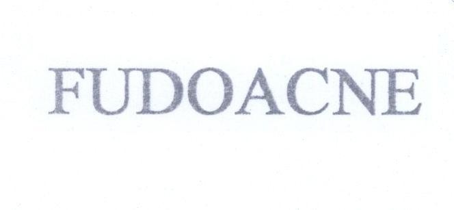 Mẫu nhãn hiệu FUDOACNE