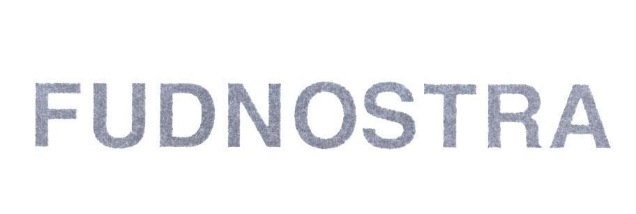 Mẫu nhãn hiệu FUDNOSTRA