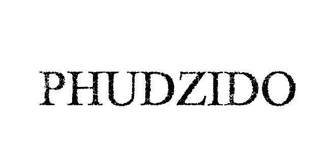 Mẫu nhãn hiệu PHUDZIDO