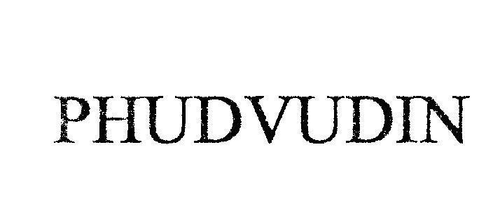 Mẫu nhãn hiệu PHUDVUDIN