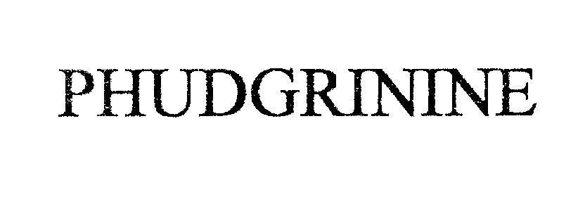 Mẫu nhãn hiệu PHUDGRININE