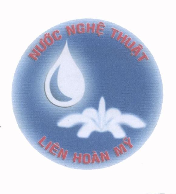 Mẫu nhãn hiệu Nước Nghệ Thuật Liên Hoàn Mỹ