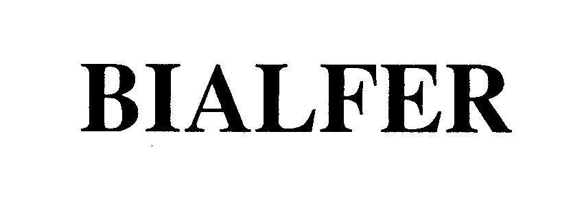 Mẫu nhãn hiệu BIALFER