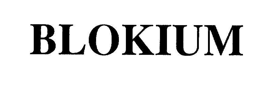 Mẫu nhãn hiệu BLOKIUM