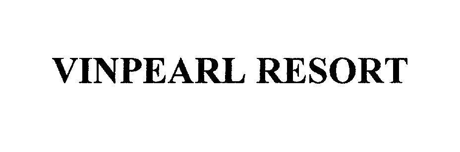 Mẫu nhãn hiệu VINPEARL RESORT