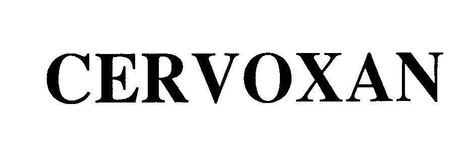 Mẫu nhãn hiệu CERVOXAN