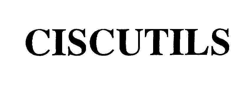 Mẫu nhãn hiệu CISCUTILS