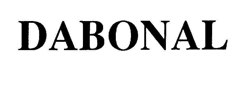 Mẫu nhãn hiệu DABONAL