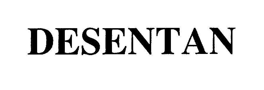 Mẫu nhãn hiệu DESENTAN