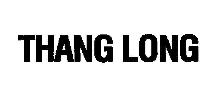 Mẫu nhãn hiệu THANG LONG