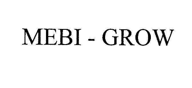 Mẫu nhãn hiệu MEBI - GROW