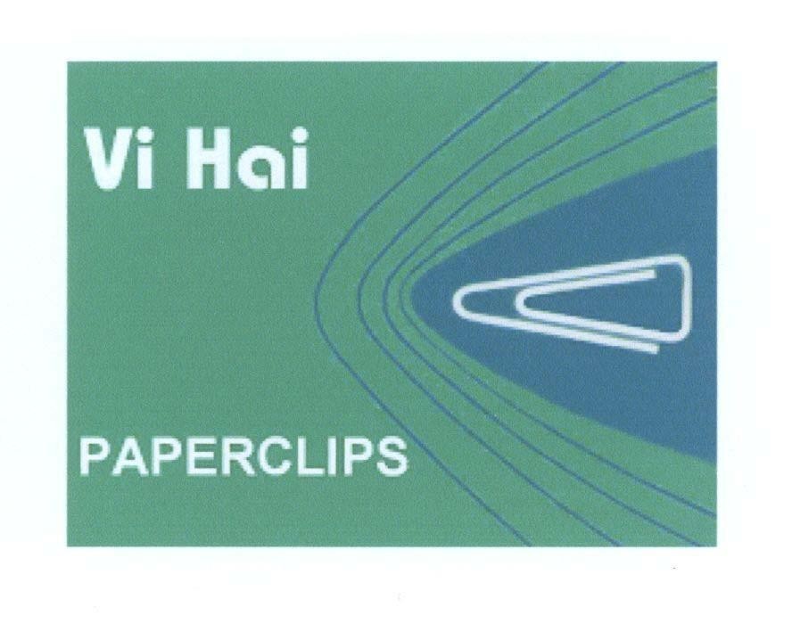Mẫu nhãn hiệu Vi Hai PAPERCLIPS