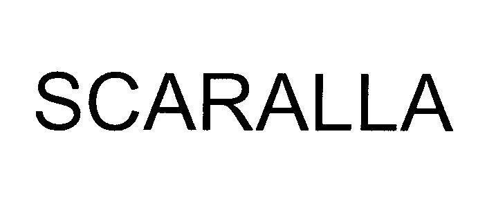 Mẫu nhãn hiệu SCARALLA