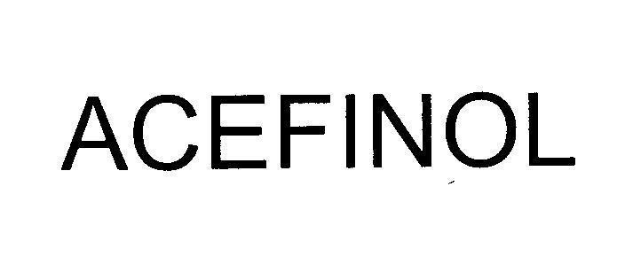 Mẫu nhãn hiệu ACEFINOL