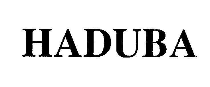 Mẫu nhãn hiệu HADUBA