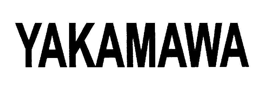 Mẫu nhãn hiệu YAKAMAWA