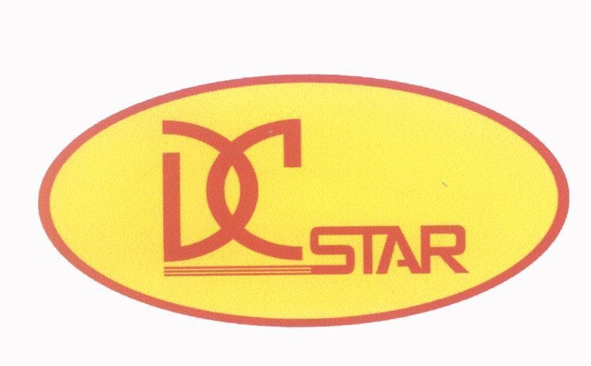 Mẫu nhãn hiệu DC D C STAR
