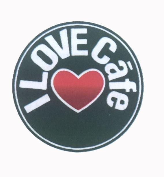 Mẫu nhãn hiệu I LOVE Cáfe