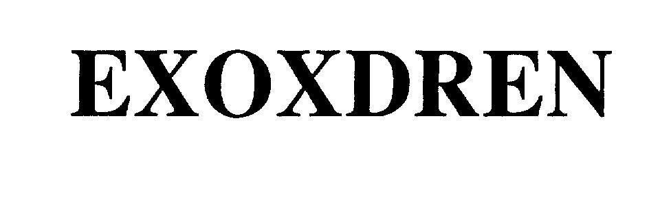 Mẫu nhãn hiệu EXOXDREN