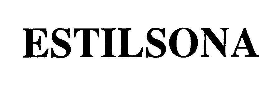 Mẫu nhãn hiệu ESTILSONA