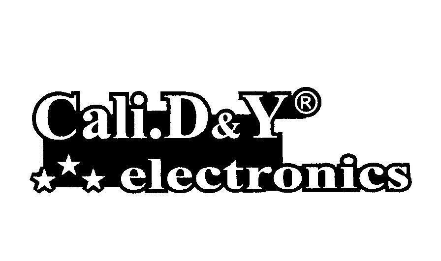 Mẫu nhãn hiệu Cali.D&Y electronics