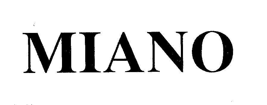 Mẫu nhãn hiệu MIANO