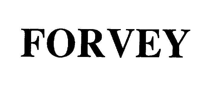 Mẫu nhãn hiệu FORVEY