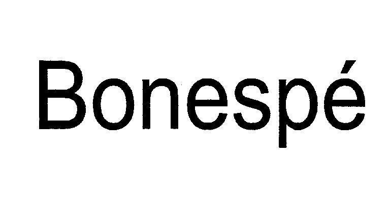 Mẫu nhãn hiệu Bonespé