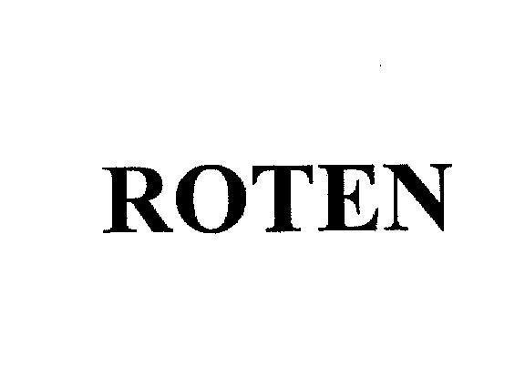 Mẫu nhãn hiệu ROTEN