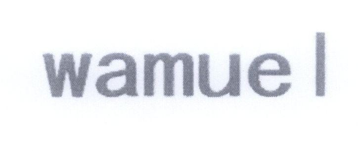 Mẫu nhãn hiệu wamue l WAMUEL