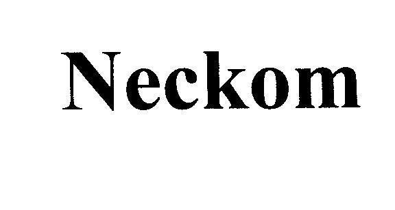 Mẫu nhãn hiệu Neckom