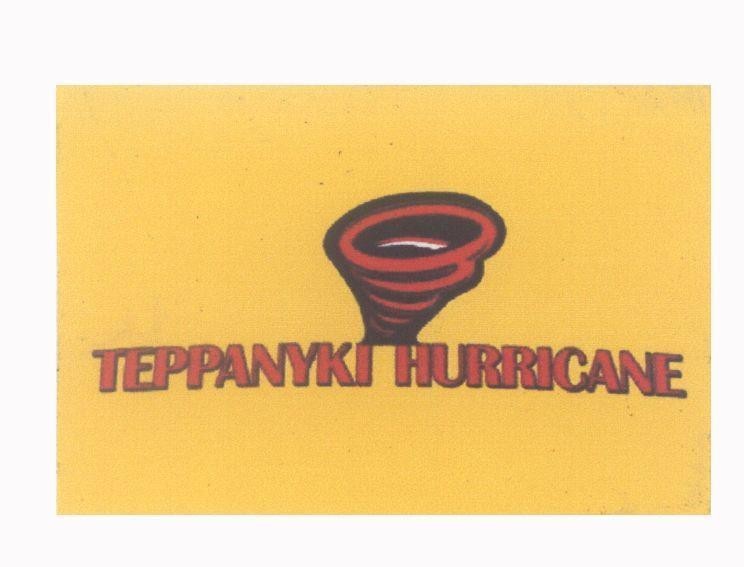 Mẫu nhãn hiệu TEPPANYKI HURRICANE