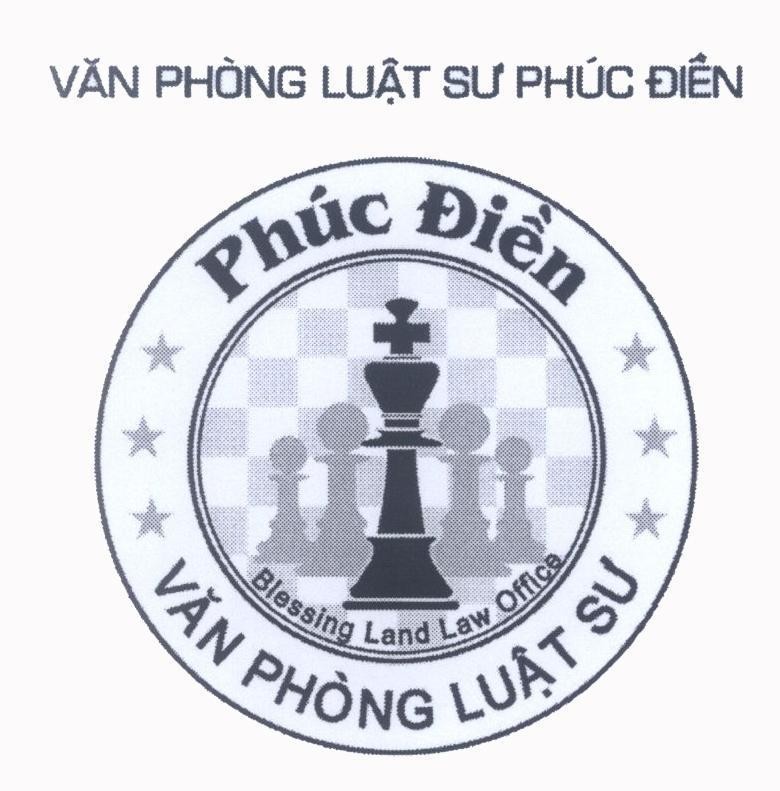 Mẫu nhãn hiệu Văn Phòng Luật Sư Phúc Điền Phúc Điền Văn Phòng Luật Sư Blessing Land Law Office