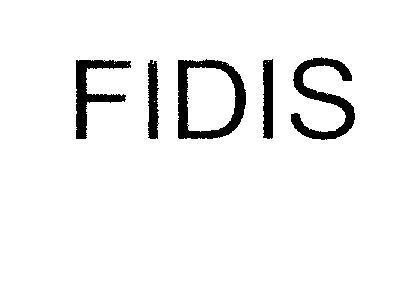 Mẫu nhãn hiệu FIDIS