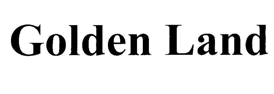 Mẫu nhãn hiệu Golden Land